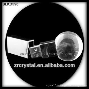 forma de bola cristal USB flash disk
